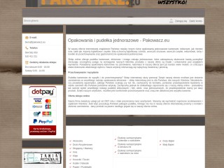 Jednorazowe pudełka i opakowania kartonowe na zamówienie - sklep internetowy, Kraków - Pakowacz.eu