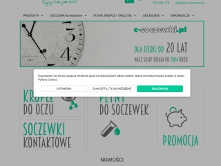 Soczewki kontaktowe - sklep online z soczewkami - e-soczewki.pl
