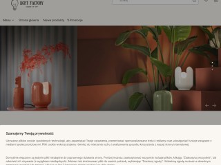 Sklep z oświetleniem, lampami - online | LightFactory