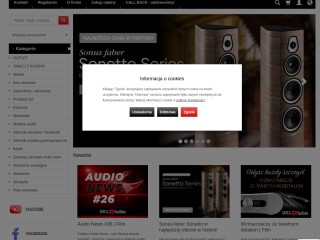 Q21 Salon audio-video. Systemy kina domowego, zestawy stereo, kolumny, gramofony, słuchawki.