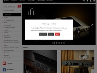 Q21 Salon audio-video. Systemy kina domowego, zestawy stereo, kolumny, gramofony, słuchawki.