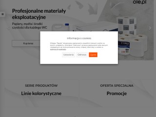 Sklep z wyposażeniem higieniczny - ole.pl » Zapraszamy