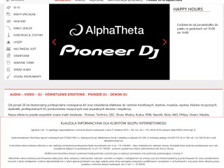 Sprzęt DJ i Audio - Sklep Muzyczny, Pioneer DJ, Denon - StudioPro