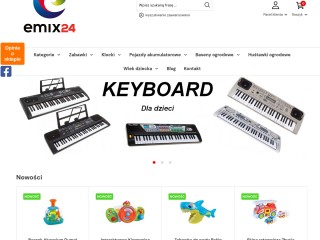 Sklep z zabawkami dla chłopca i dziewczynki - Emix24