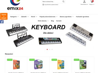 Sklep z zabawkami dla chłopca i dziewczynki - Emix24