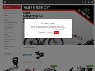 Internetowy Sklep Rowerowy | CTbike.pl | Shimano | Części rowerowe | Schwalbe |  Suntour | Rowery Mi