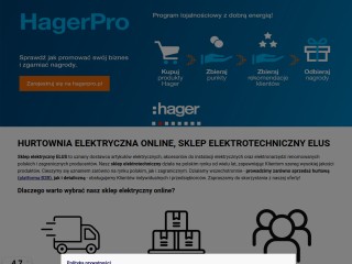 Internetowy sklep elektryczny i elektrotechniczny - Hurtownia Elus