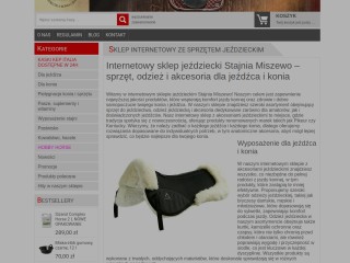 Sprzęt Jeździecki - Internetowy Sklep Jeździecki | Stajnia Miszewo